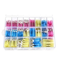 Heat Shrink Wire Connectors Electrical Crimp Marine Automotive Terminals - 240pcs