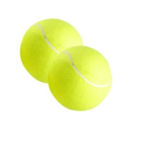 Jumpo Tennis Ball With Mesh Bag Training Practice 31cm Diameter - 2x
