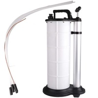 Manual Waste Oil Fluid Extractor Pump Suction Vacuum Fuel Car Boat Transfer - 9L
