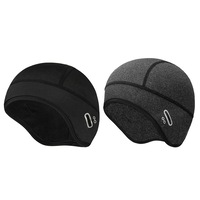 Men Winter Warm Outdoor Cycling Fleece Ear Protection Cap with Glasses Hole