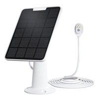 Solar Panel Charger For Arlo Pro 3 Pro 4 Pro 5S Ultra Ultra 2 Security Camera - 4W