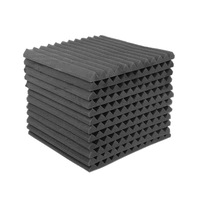 Studio Acoustic Foam Sound Absorbtion Proofing Panel Wedge Karaoke - 12pcs