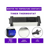 LCD Reptile Aquarium Digital Day/Night Timer Temperature Thermostat Controller