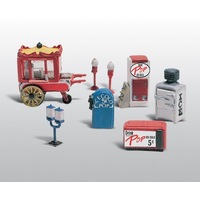 Woodland Scenics 8 Vending Machines Sc Details *