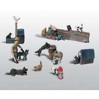 Woodland Scenics Cats & Dogs Sc Details*