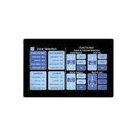 7" Master Touch Wallplate For Source Controllers - Black