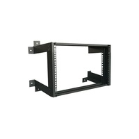 8U 19" Open Rack Frame Wall Mount