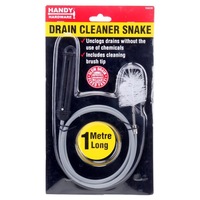 Plumbing & Bathroom Accessories Drain Cleaner Snake 1m