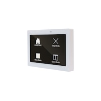 Programmable Universal 7" Touchscreen Wallplate - White