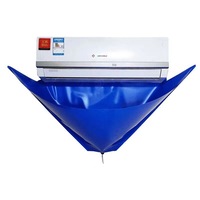 Waterproof Wall Mounted Wash Cover Air Conditioner Cleaning Bags Protectors Kits