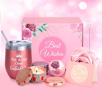 Christmas Gifts for Women Bath Set - 9 pcs Unique Package for Mom, Wife, Girlfriend