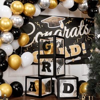 Graduation Party Decorations 2022 Black Balloon Boxes