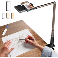 Overhead Phone Mount with LED Ring Light for YouTube Live Stream Cooking Video