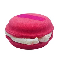 Candy Cane Macaron Bath Bomb