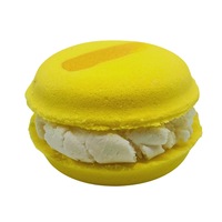 Eggnog Macaron Bath Bomb