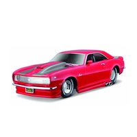 Maisto Licensed 1:24 Design Classic Muscle Chevrolet Camaro Z 28 1968 Diecast Model Car Red