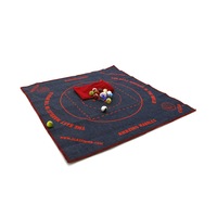 Vacor Marbles Table Top Game Mat & Marble Set Glass bean ball family fun