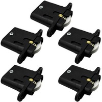 5pcs Sliding Security Screen Sliding Door Rollers Wheels Replacement