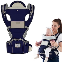 Adjustable Ergonomic Infant Baby Carrier Hip Seat Stool Wrap Sling Backpack