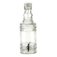 Glass Oil Dispenser with Ceramic Lid 2L