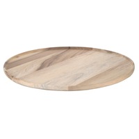 Acacia Wood Tray Round 48cm