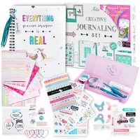 Amitié Lane Unicorn Journalling Set / Scrapbook Kit for Girls - Includes Scrapbooking Supplies Plus Augmented Reality App (STEM Toys)