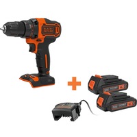 BLACK+DECKER 18V Cordless 2-Speed Drill Driver (inc. Battery+Charger)
