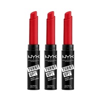 3x NYX Professional Makeup Turnt Up Lipstick TULS 22 Rock Star