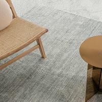 Loopsie Khoyama Green Distressed Washable Rug