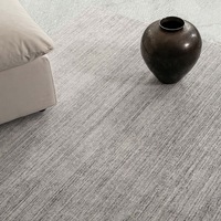 Loopsie Tomi Grey Distressed Washable Rug