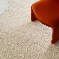 Loopsie Denver Cream Neutral Marbled Wool Rug