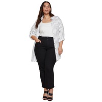 AUTOGRAPH - Plus Size - Womens Jeans - Black Bootleg - Denim - Cotton Pants - Elastane - Full length - Office Trousers - Casual Fashion - Work Wear