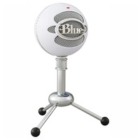 Blue Snowball Professional USB Microphone (Textured White)