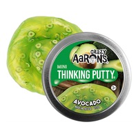Crazy Aaron's 2 inch Star Effects Mini Thinking Putty Avocado