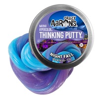 Crazy Aaron's 2 inch Star Effects Mini Thinking Putty Night Fall
