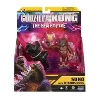 Godzilla x Kong The New Empire Suko with Titanus Doug 6 inch Deluxe Figure