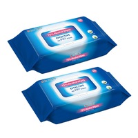 Dr. Rifold 75% Alcohol Flushable Surface Disinfecting Wet Wipes 50 Sheets X2Pack