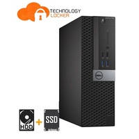 Dell OptiPlex 7040 SFF Desktop PC i5-6500 8GB RAM 256GB SSD 500GB HDD Win 11 Pro