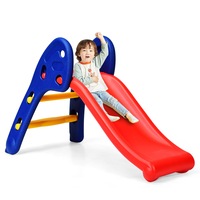 Babyjoy Kids Climber Slide Playset Toddler Folding Slide Indoor and Outdoor Toy Perfect Gift