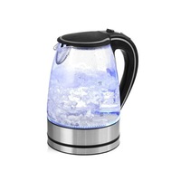 Pursonic Glass Kettle Electric LED Light Kitchen Water Jug