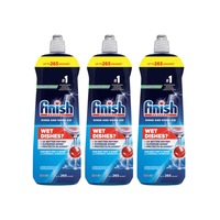 3 Pack Finish Rinse and Shine Aid 800ml