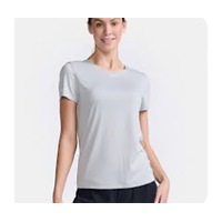 2XU WOMENS AERO TEE - HBM / WRF