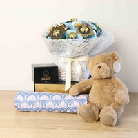 Baby Hamper Bouquet Boy