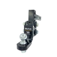 Brutus by Black Jack Adjustable Steel Hitch 210mm Drop