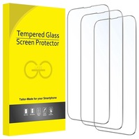[3-Pack] 9H Tempered Glass Screen Protector HD Clear For iPhone 15 Plus (6.7-inch)