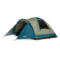 OZtrail Tasman 3V 3-Person Dome Tent - Light Grey/Blue