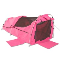 Sahara Nomad King Single Dome Canvas Swag & Bag - Pink
