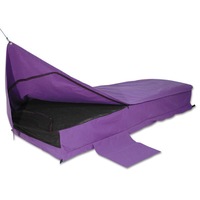 Sahara Traveller Deluxe King Single Traditional Swag & Bag - Purple