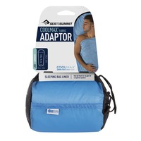 Sea to Summit Coolmax Adapter Mummy Sleeping Bag Liner - Aqua