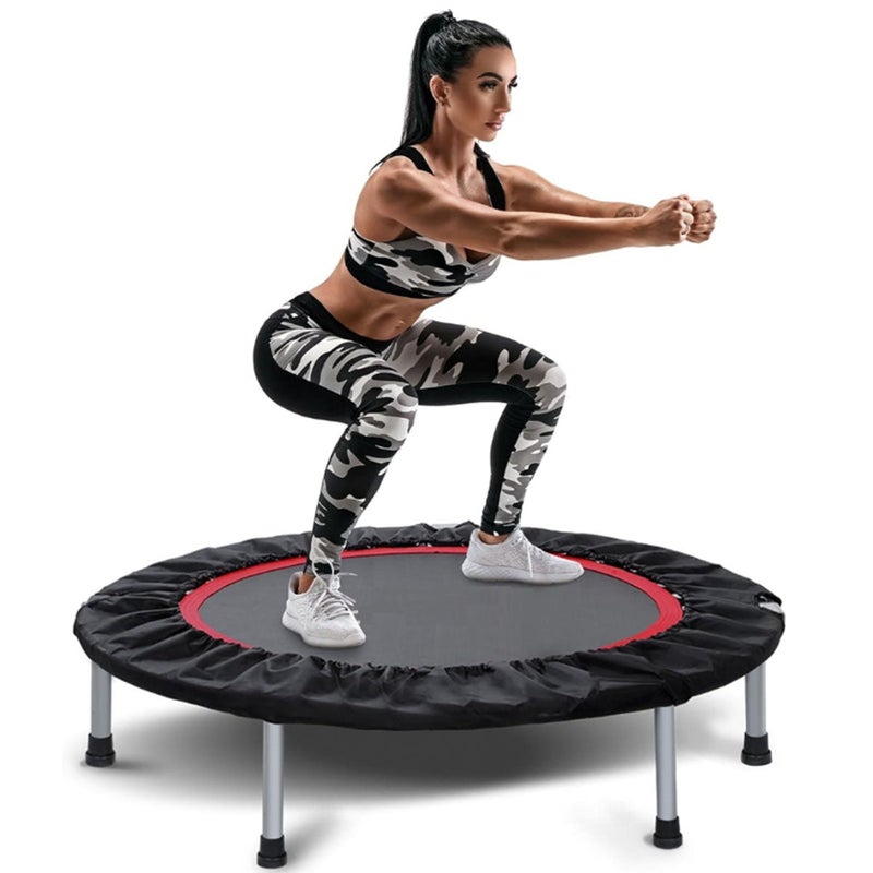 40 Inch Exercise Trampoline Mini Foldable Portable Rebounder Unbranded